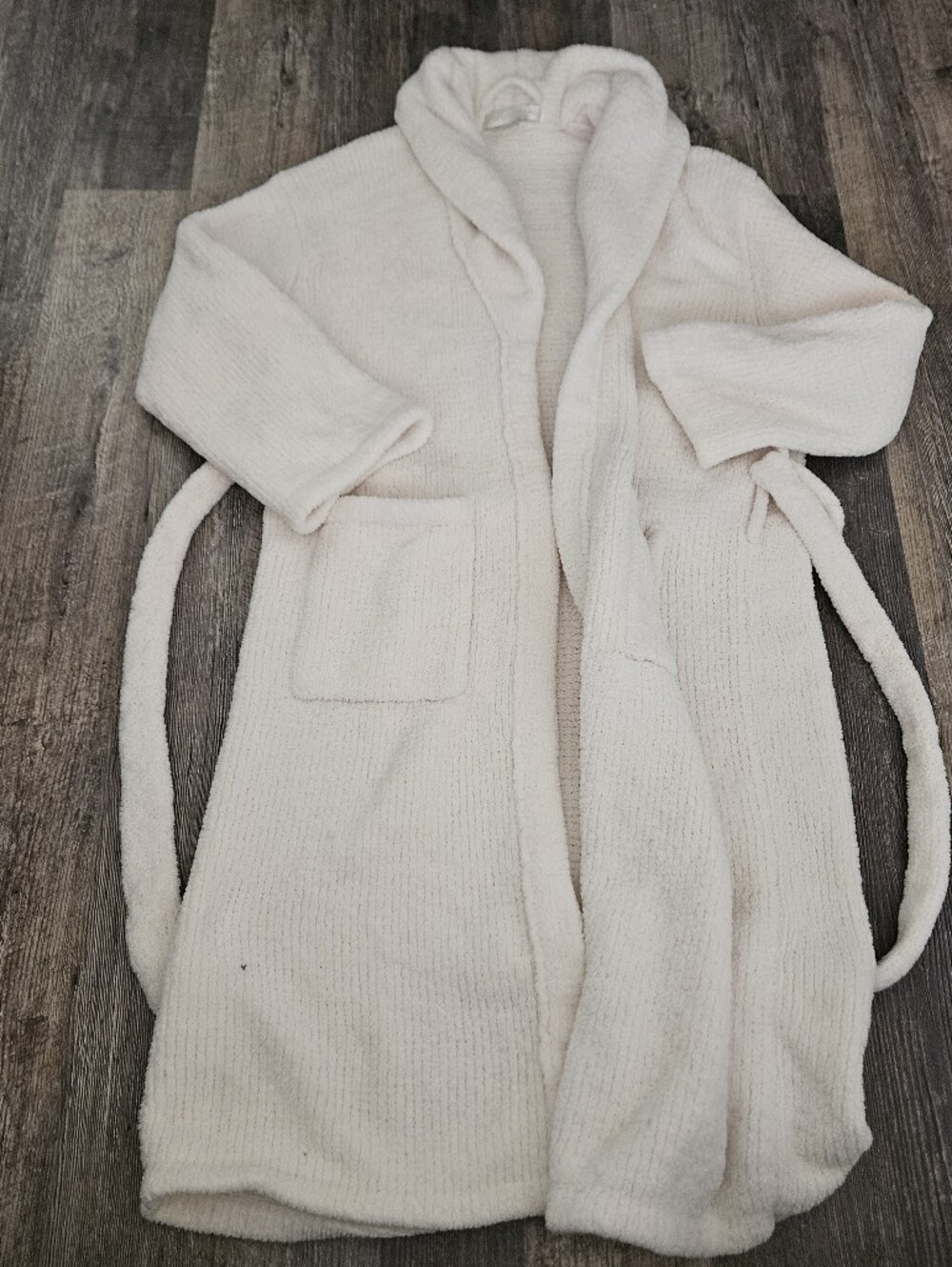 Barefoot Dreams Cozy Plush Women’s Sweater Cardigan - Cream